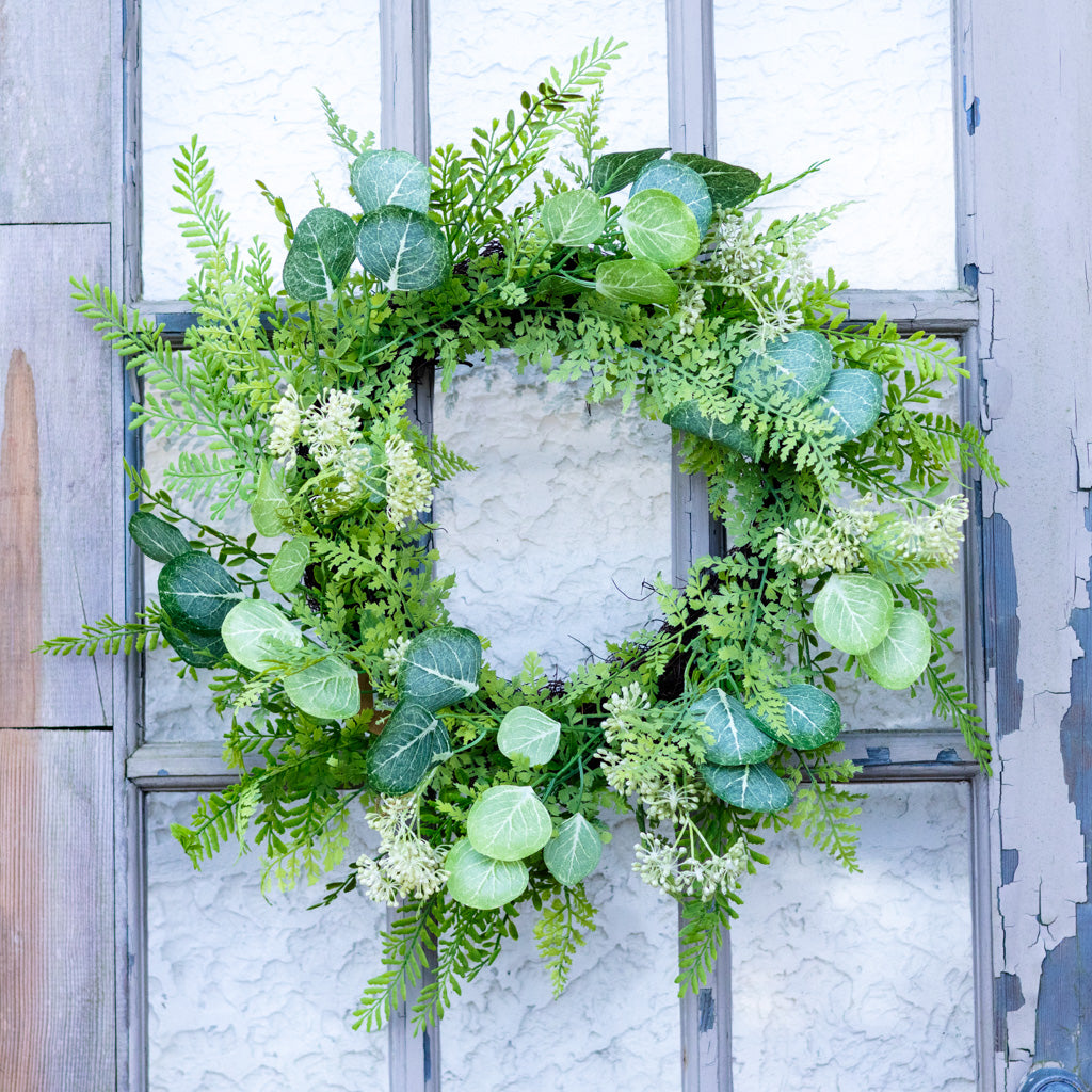 Mixed Foliage Wreath