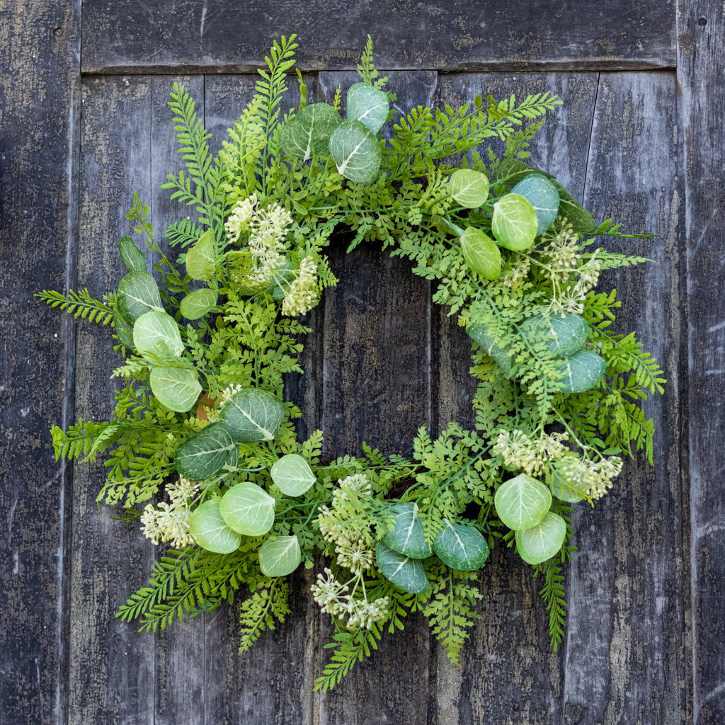 Mixed Foliage Wreath