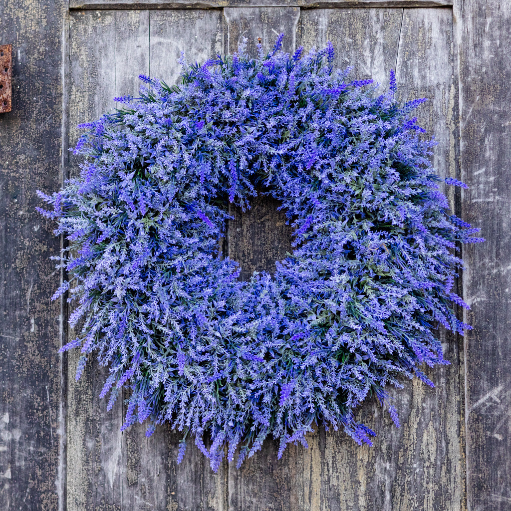 Lavender Wreath