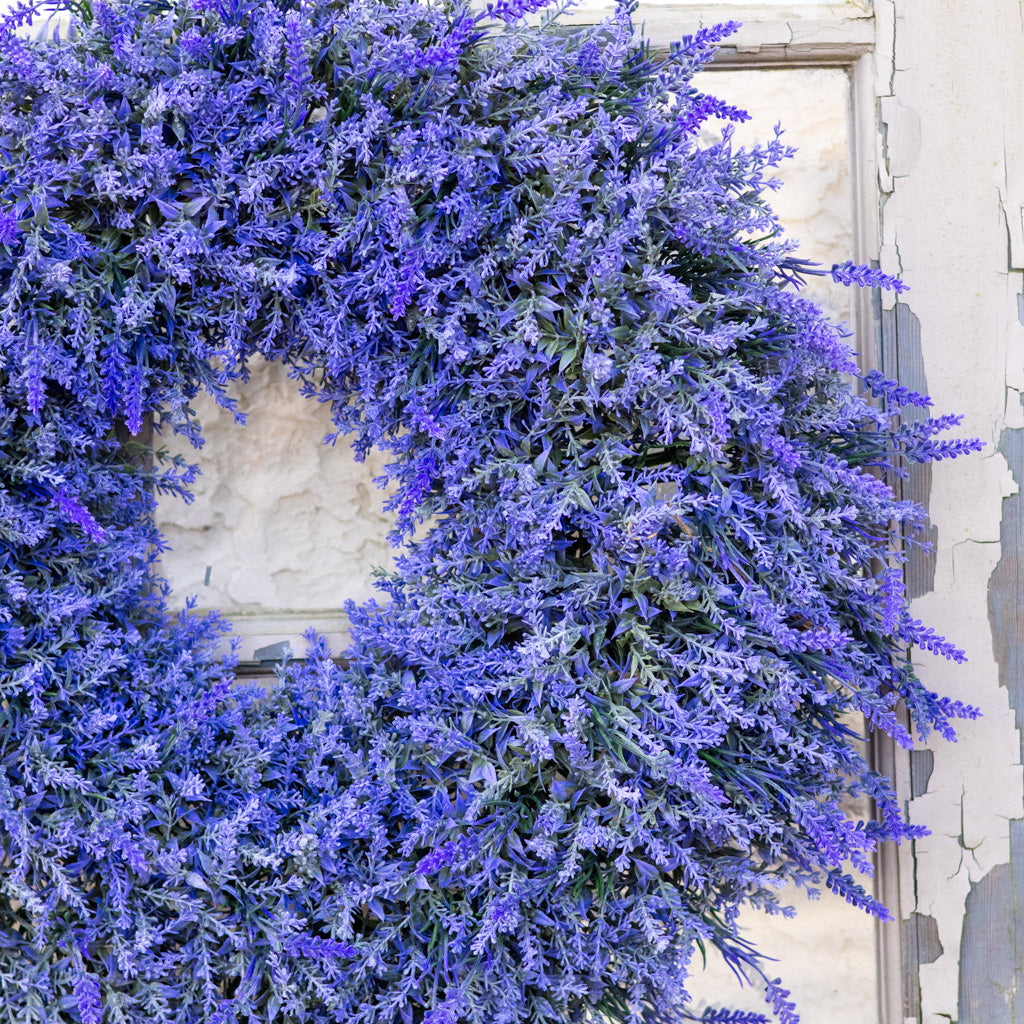 Lavender Wreath