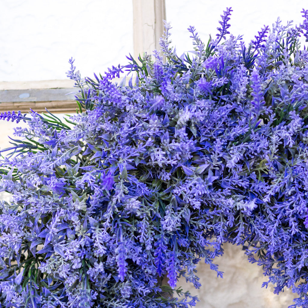 Lavender Wreath
