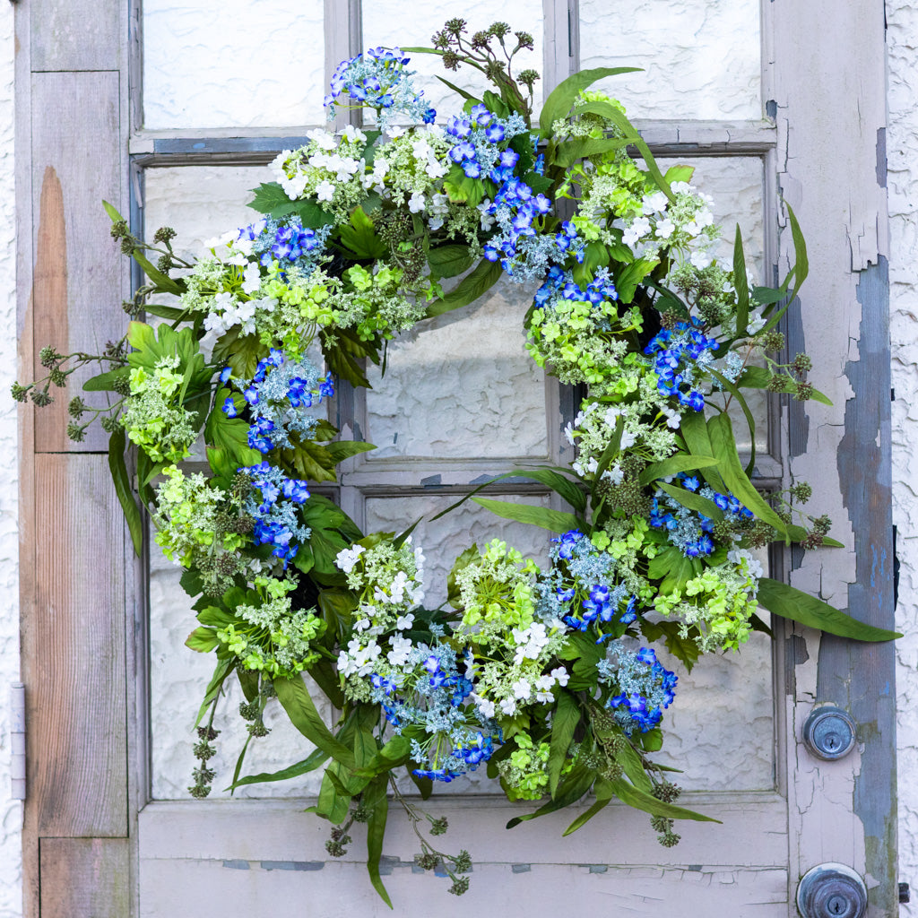 Snowball Eucalyptus Wreath