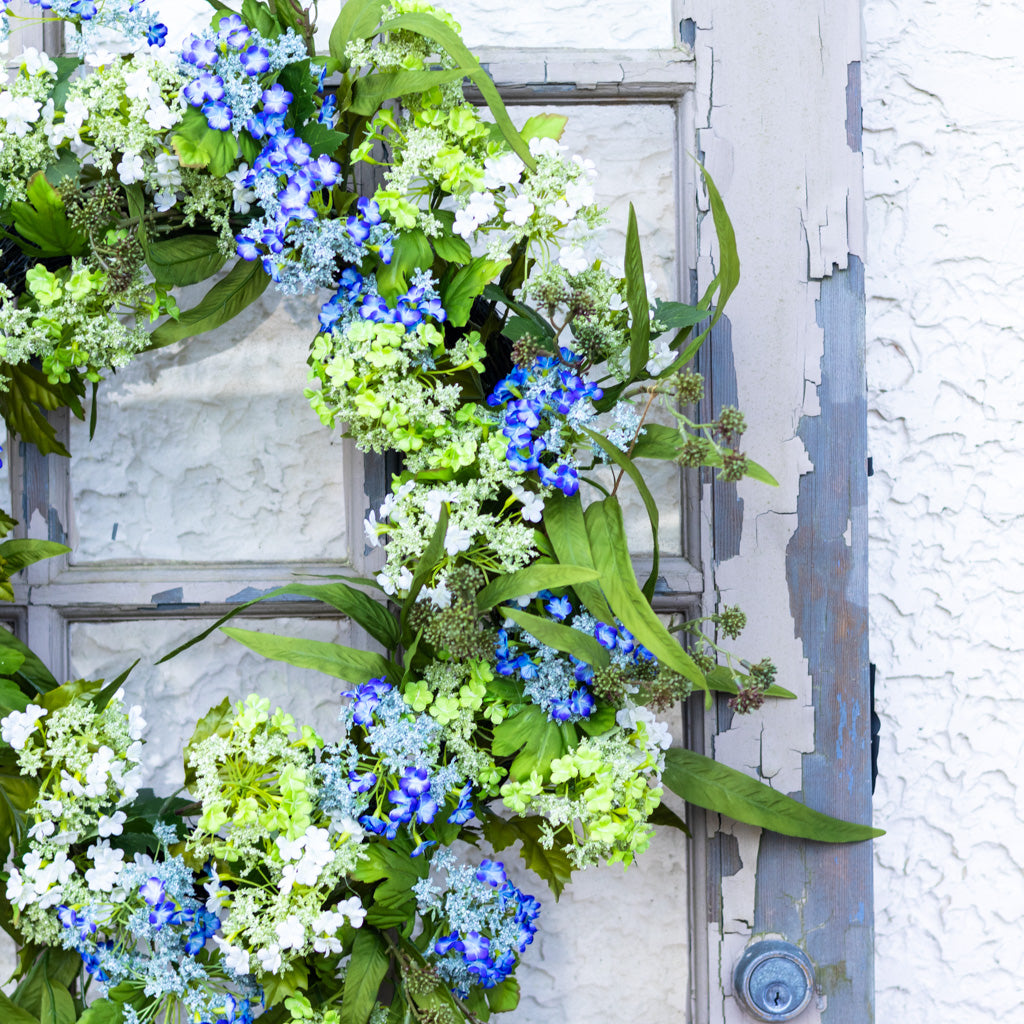 Snowball Eucalyptus Wreath