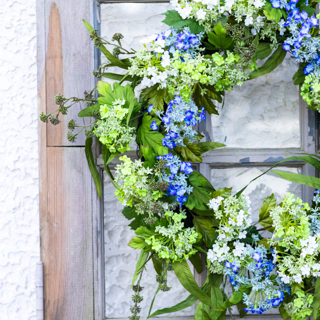 Snowball Eucalyptus Wreath