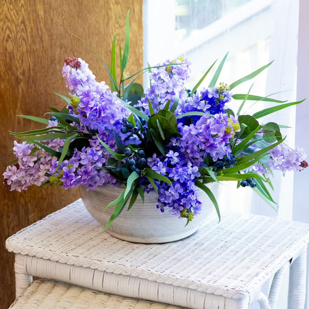 Cut Lilac Centerpiece Drop In