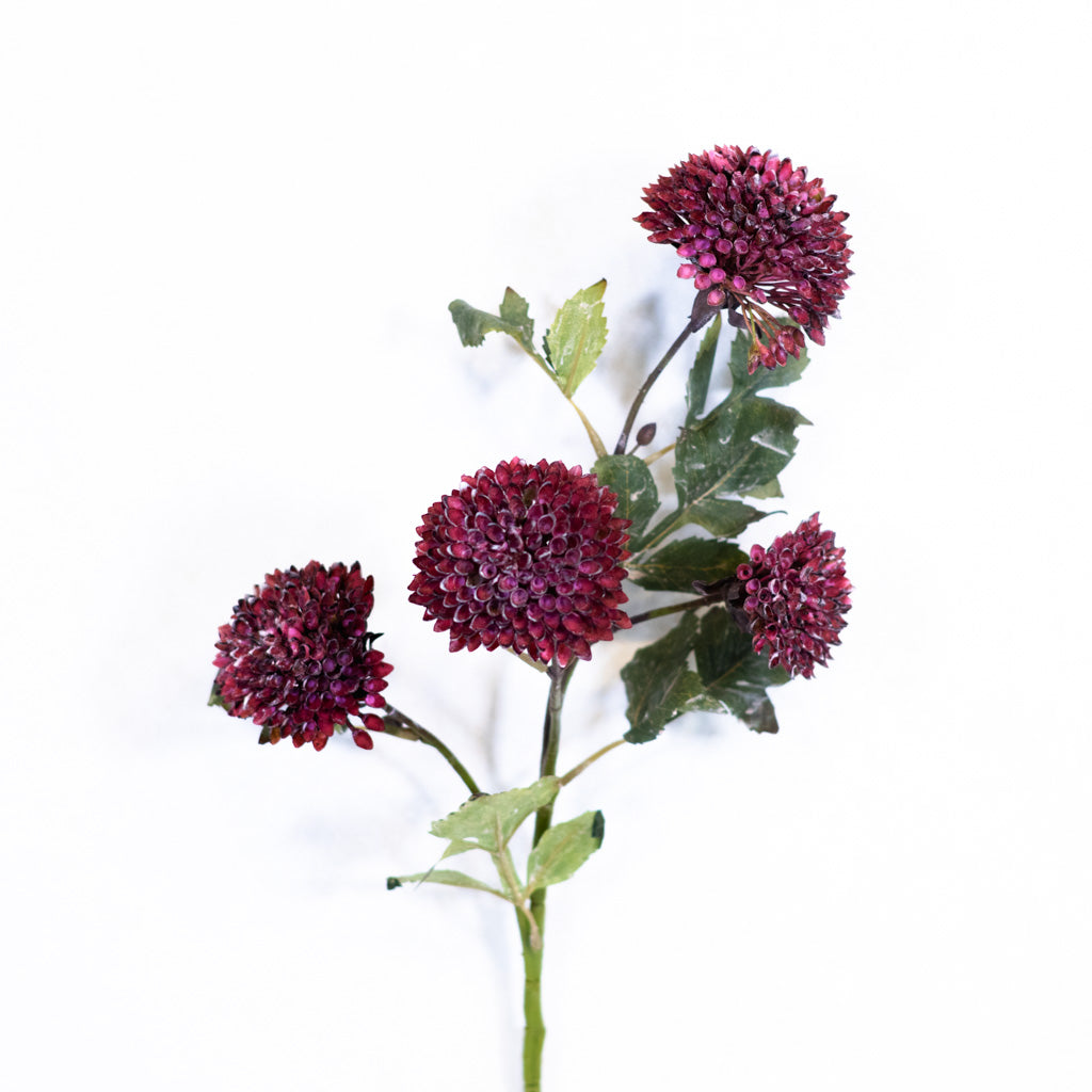 Real Touch Dahlia Dark Rose Spray