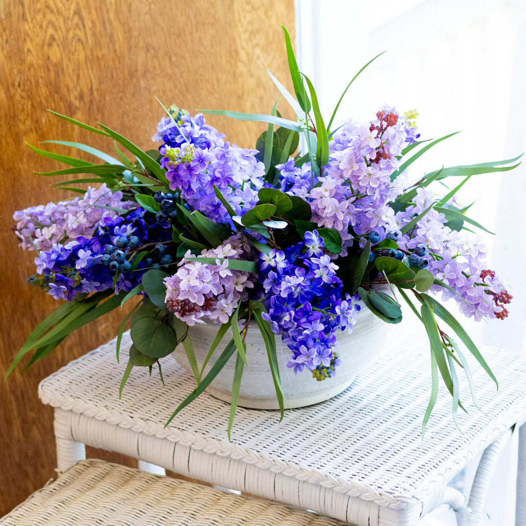 Cut Lilac Centerpiece Drop In