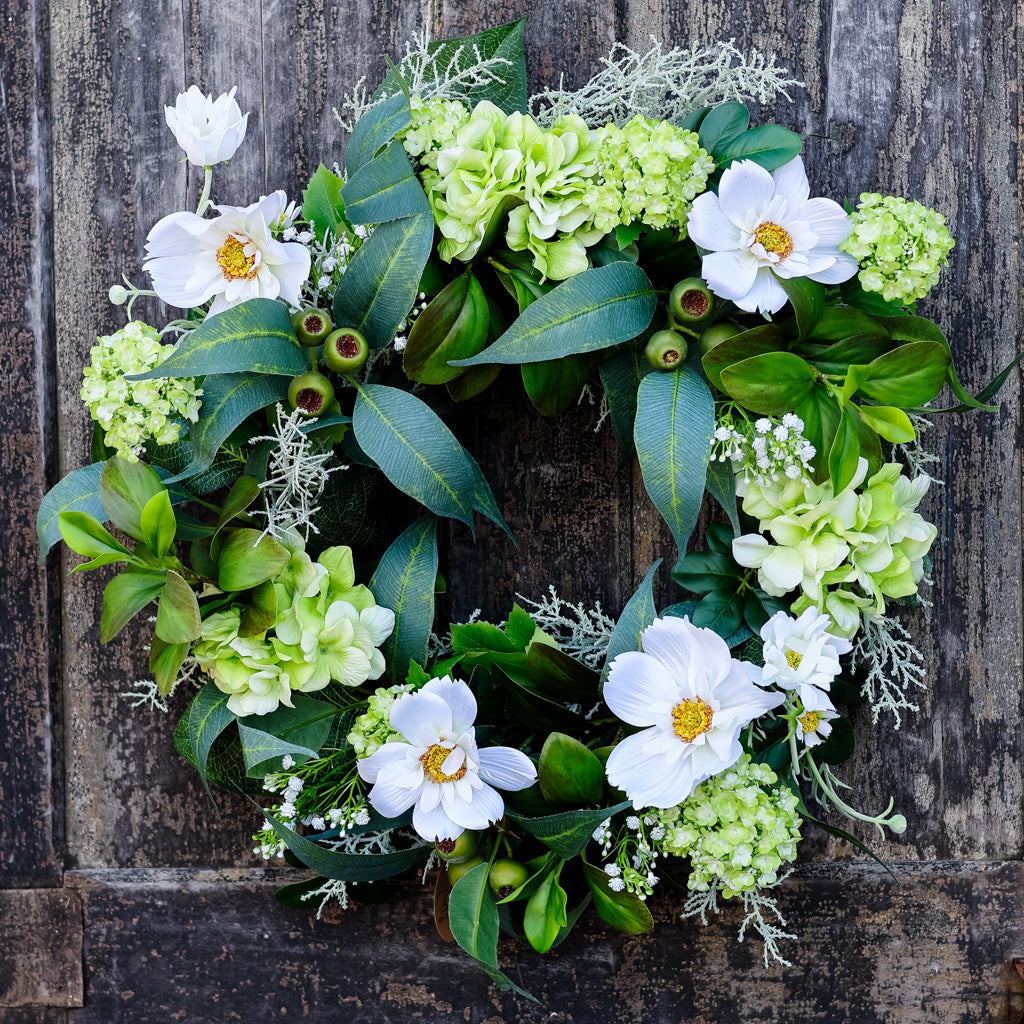 Cosmos Spring Wreath