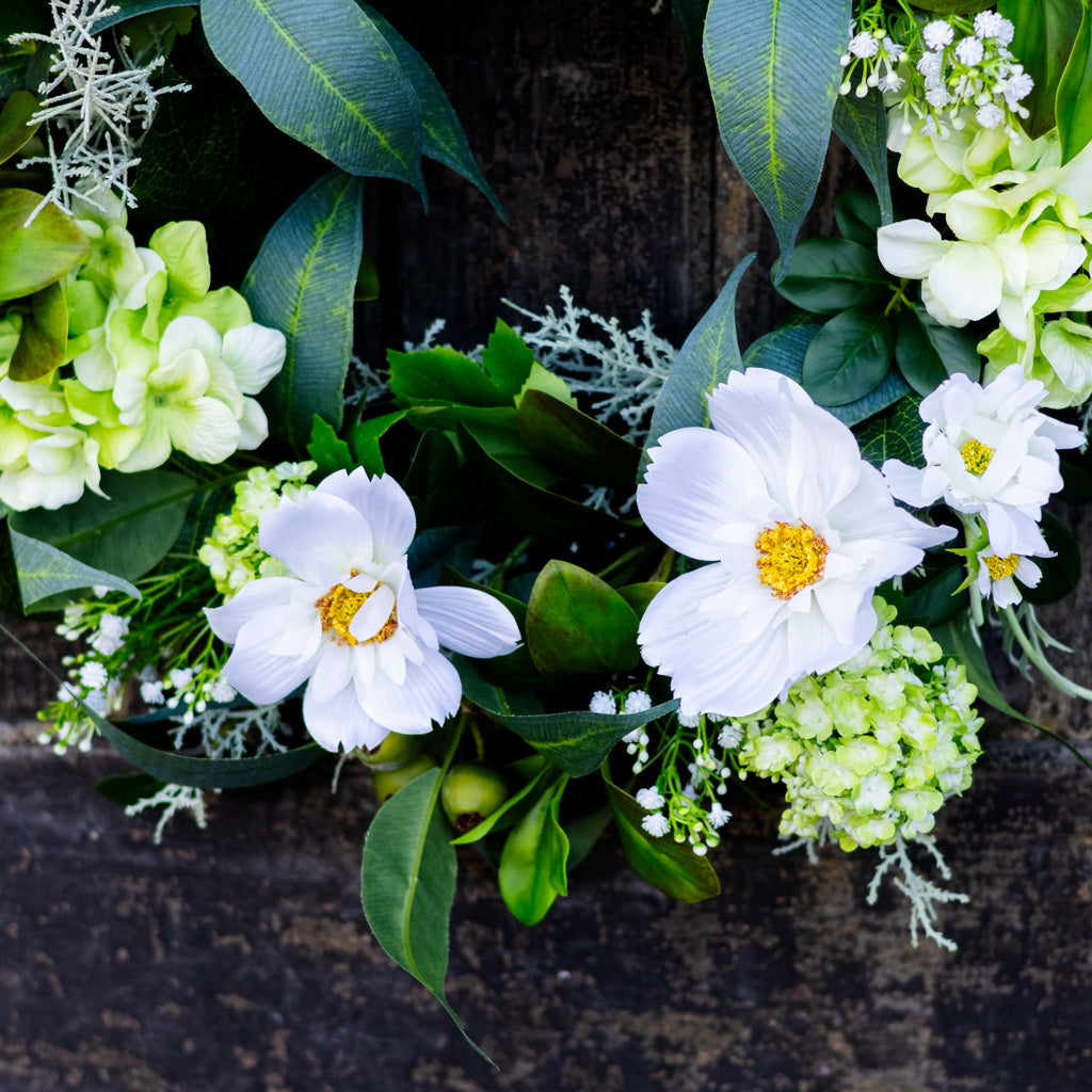 Cosmos Spring Wreath