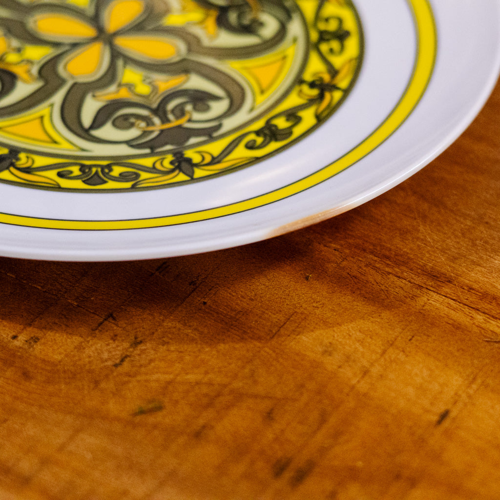Set of Eight Vintage Melamine Plates