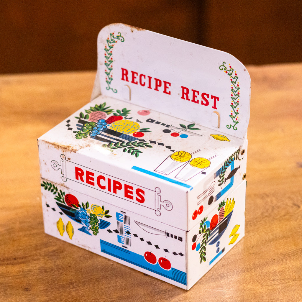 "Recipe Rest" Recipe Box