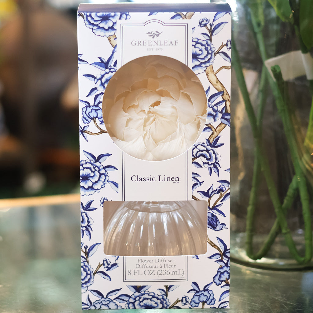 Classic Linen Flower Diffuser