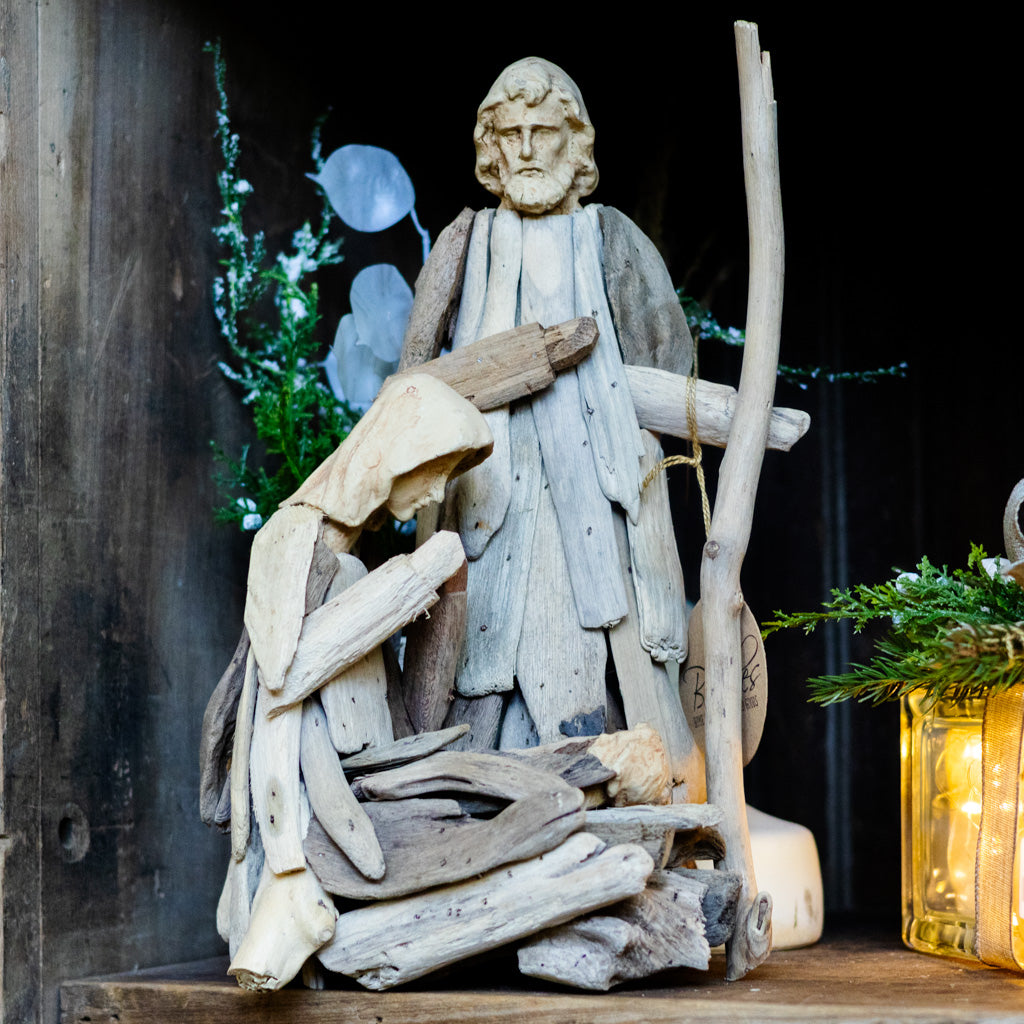 Driftwood Holy Family