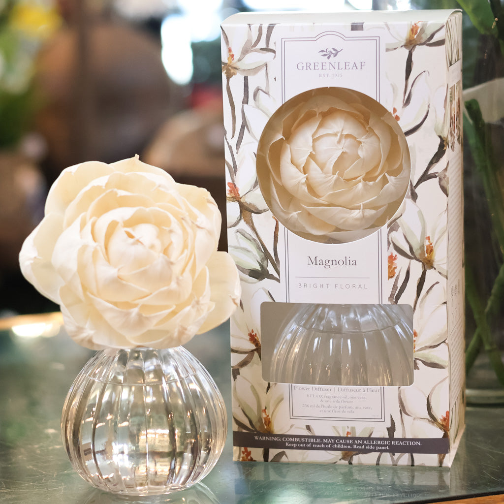 Magnolia Bright Floral Flower Diffuser