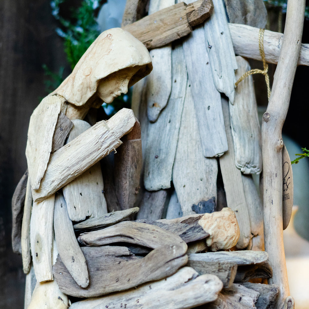 Driftwood Holy Family