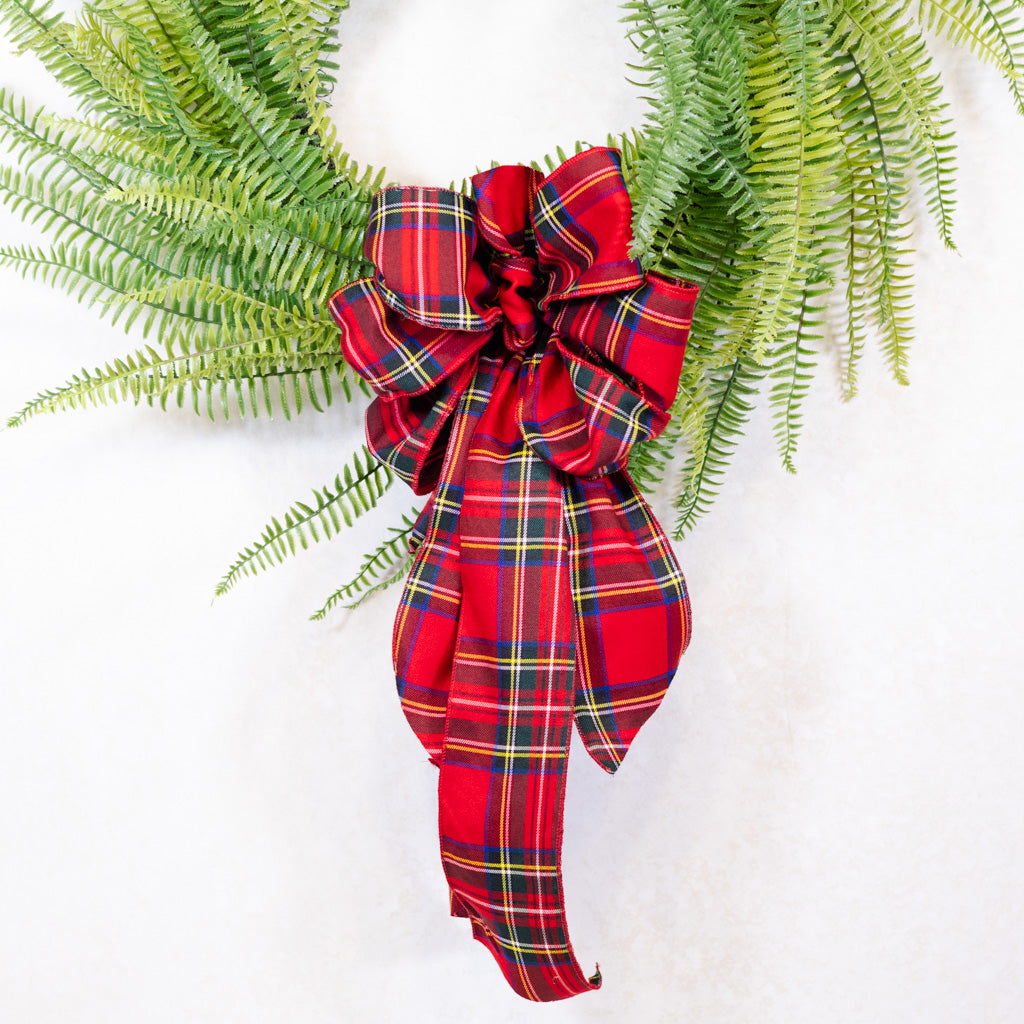 Heritage Plaid Bow