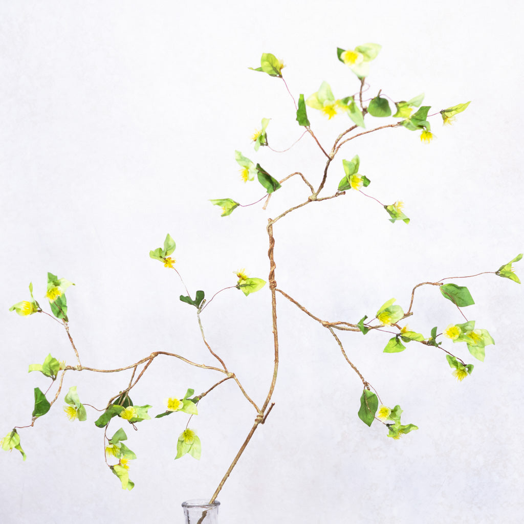 Wild Lime Green Flower Spray