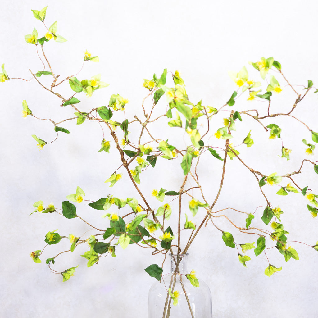 Wild Lime Green Flower Spray