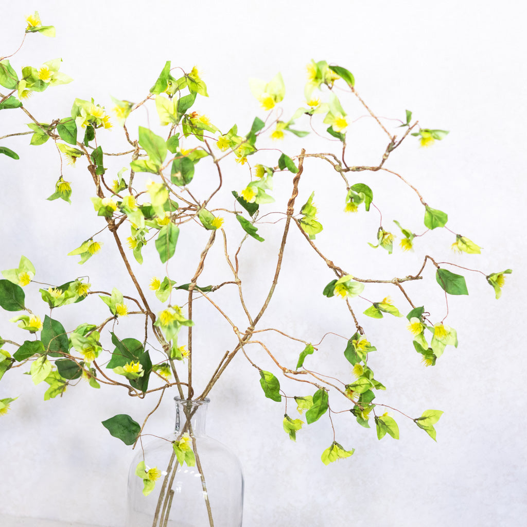 Wild Lime Green Flower Spray