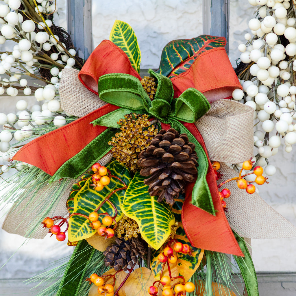 Classic Harvest Bow Bough