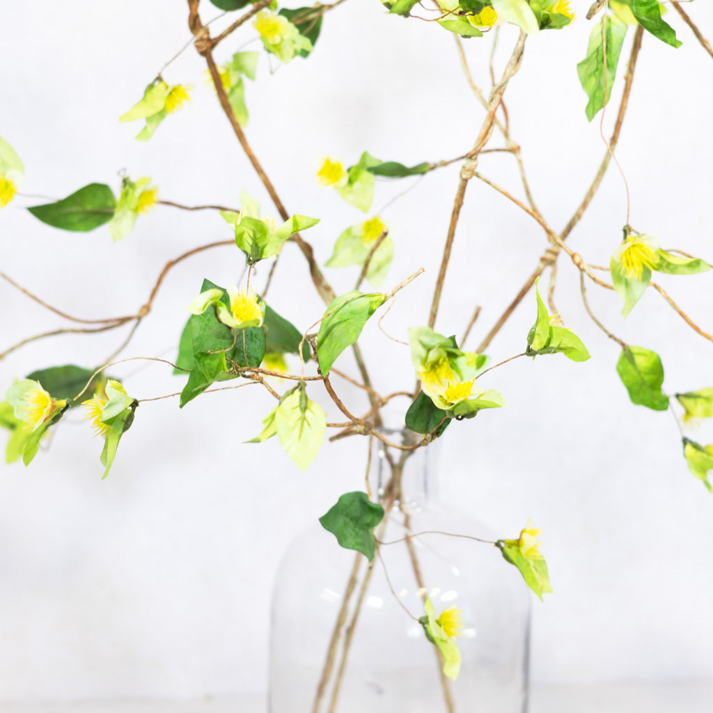 Wild Lime Green Flower Spray