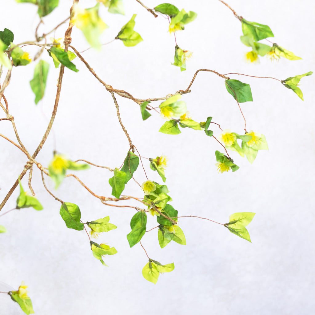Wild Lime Green Flower Spray