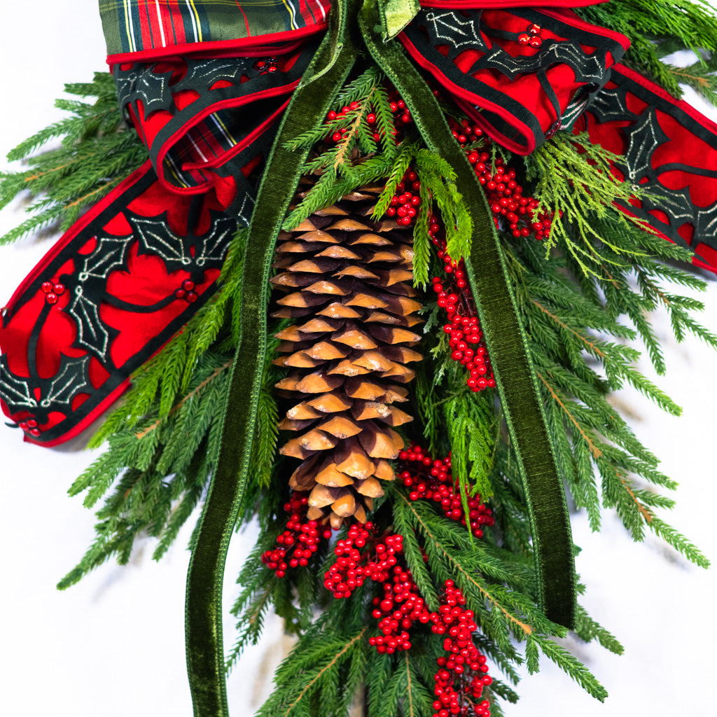 Conifer Christmas Down Drop