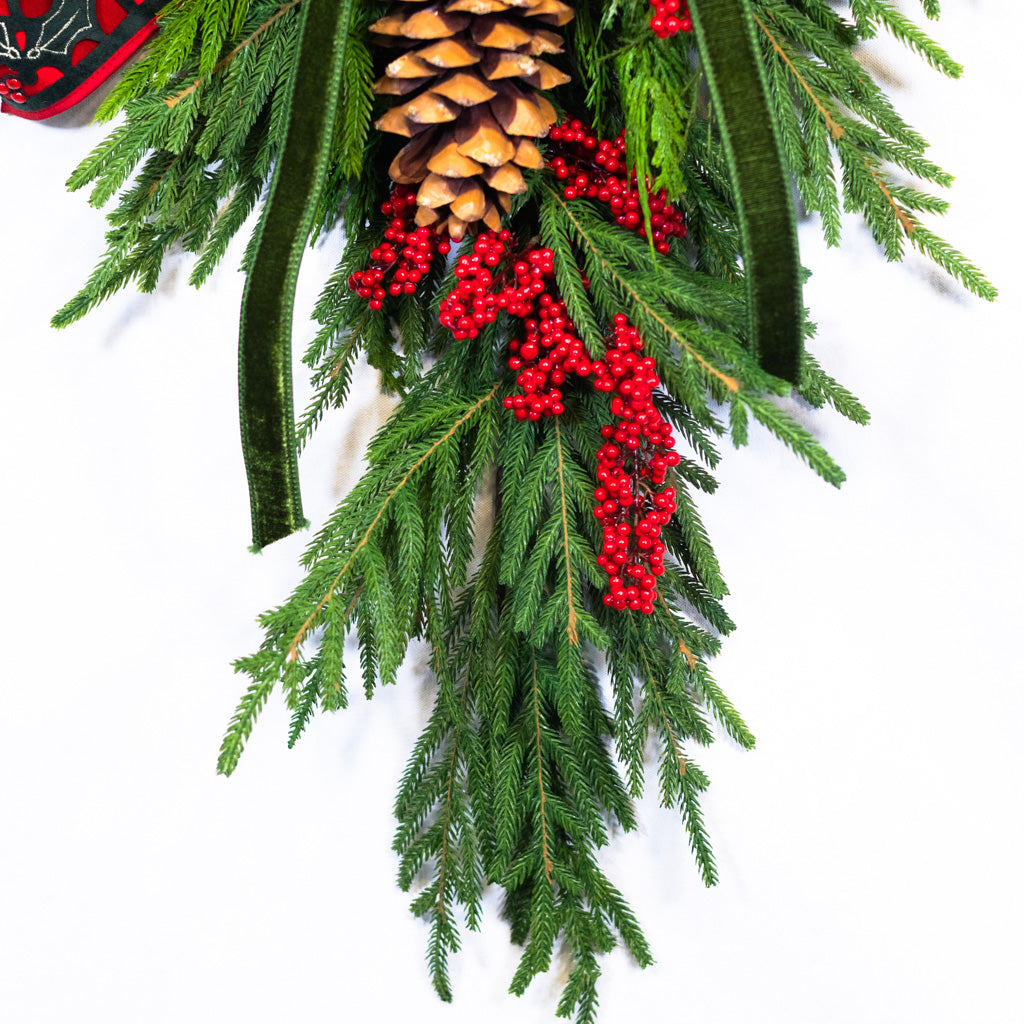 Conifer Christmas Down Drop