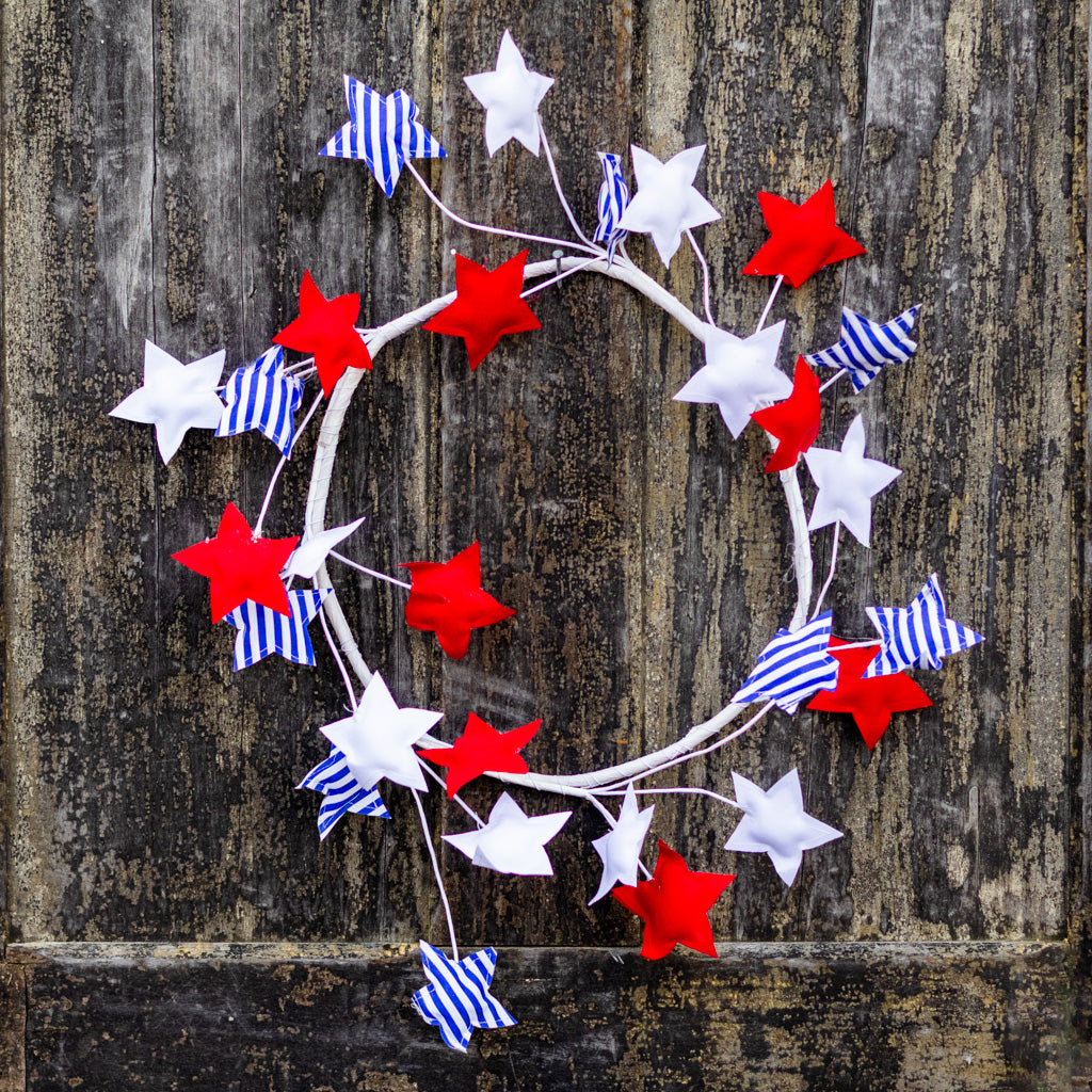 Americana Star Wreath
