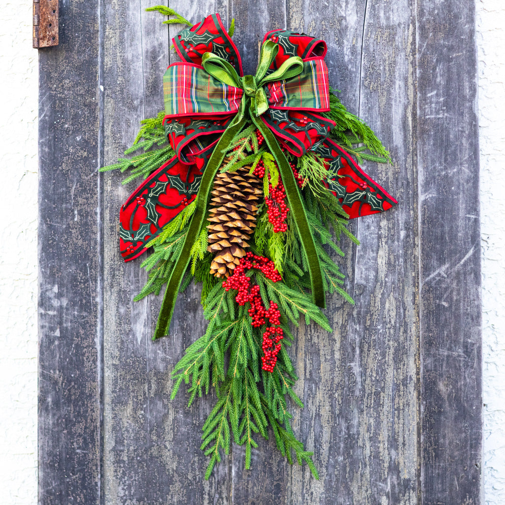 Conifer Christmas Down Drop