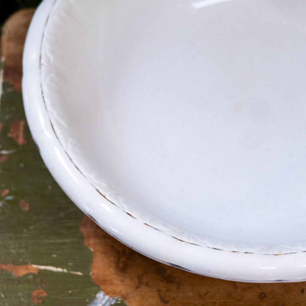Vintage Admiral V.P. Company Ironstone Wash Basin