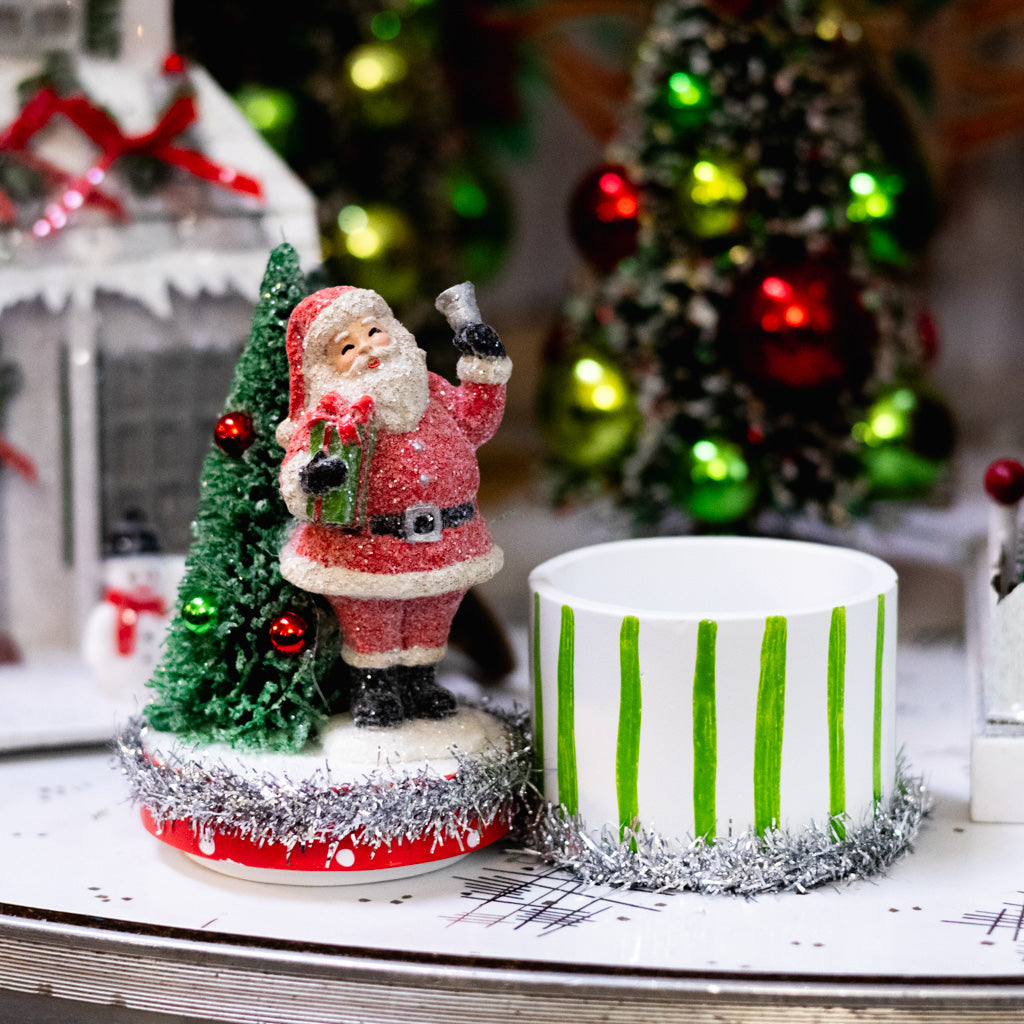 Santa with Tree Resin Box