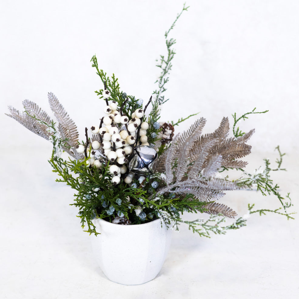 Silver Bells Mini Bouquet Drop In