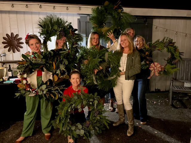 11.20.2025 @ 11AM | Fresh Evergreen Wreath Making with the Woodsman's Wife & Co.