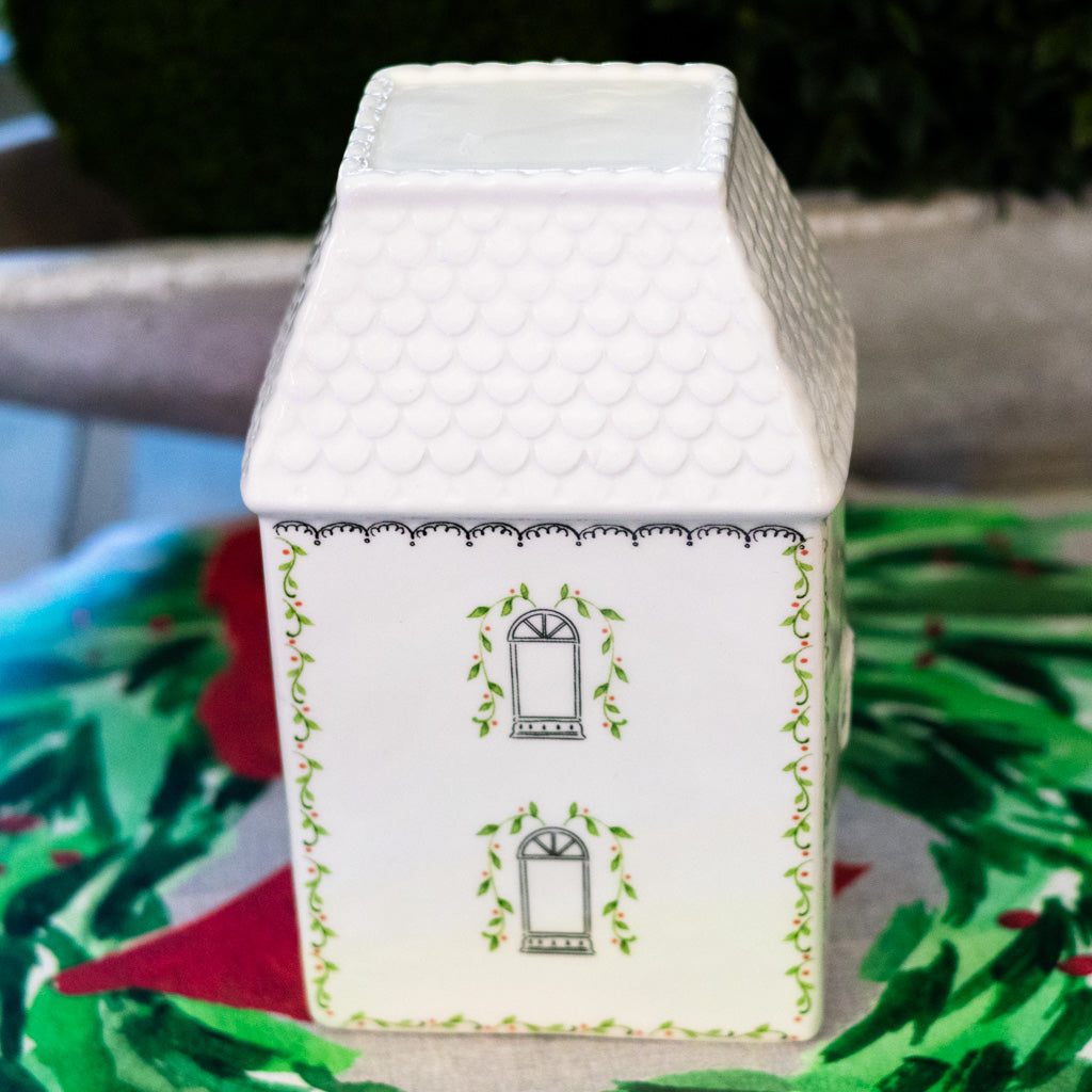 Ceramic Lighted Village House Medium