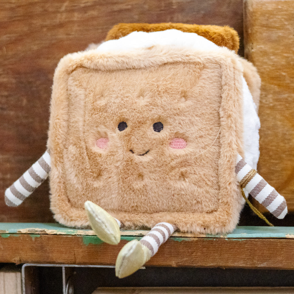 Plush Toy Fudgy S'mores