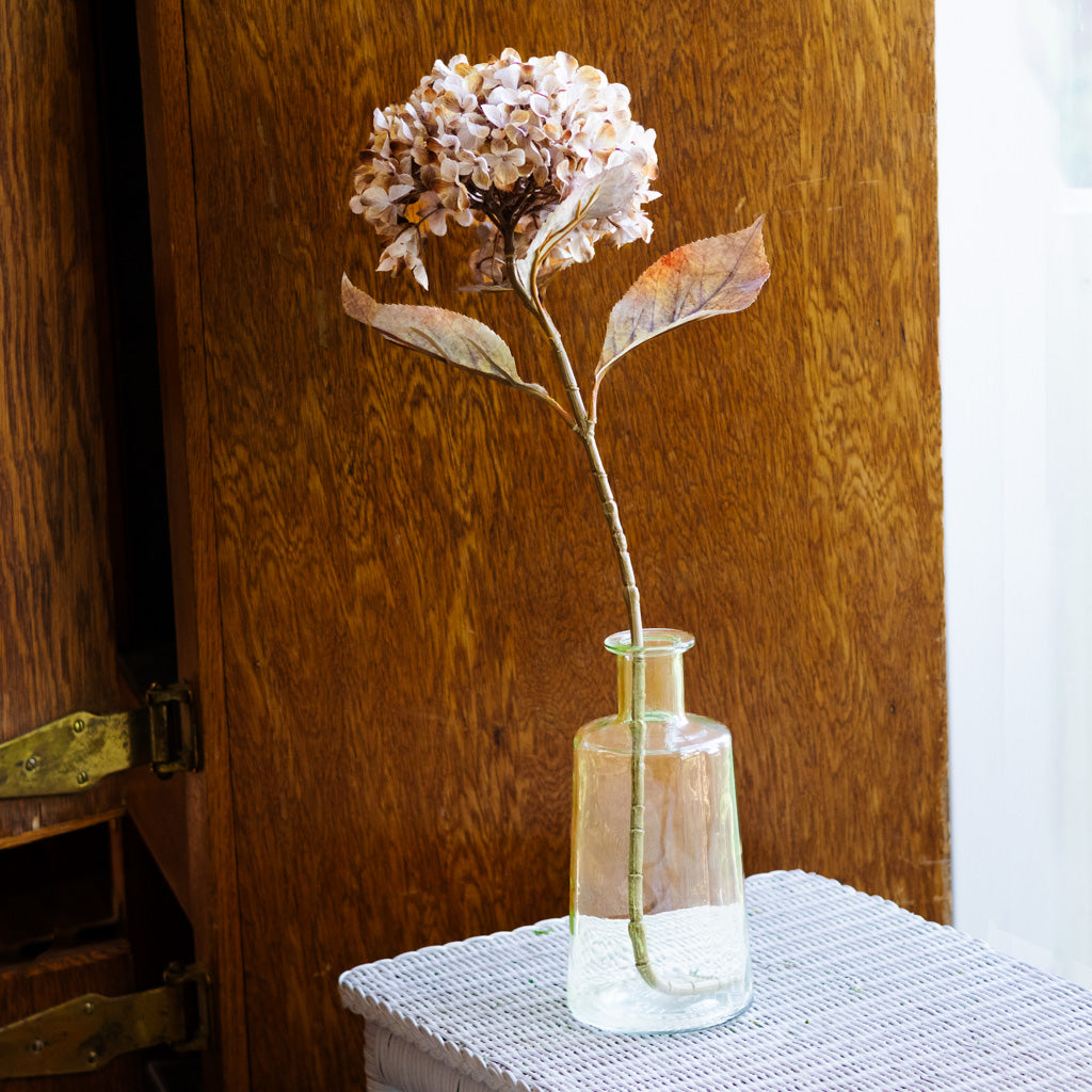 Brown Cream Hydrangea Spray