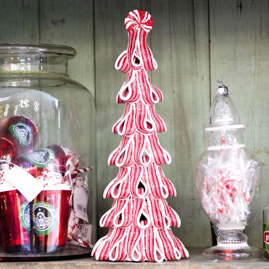 Tall Ribbon Candy Tree