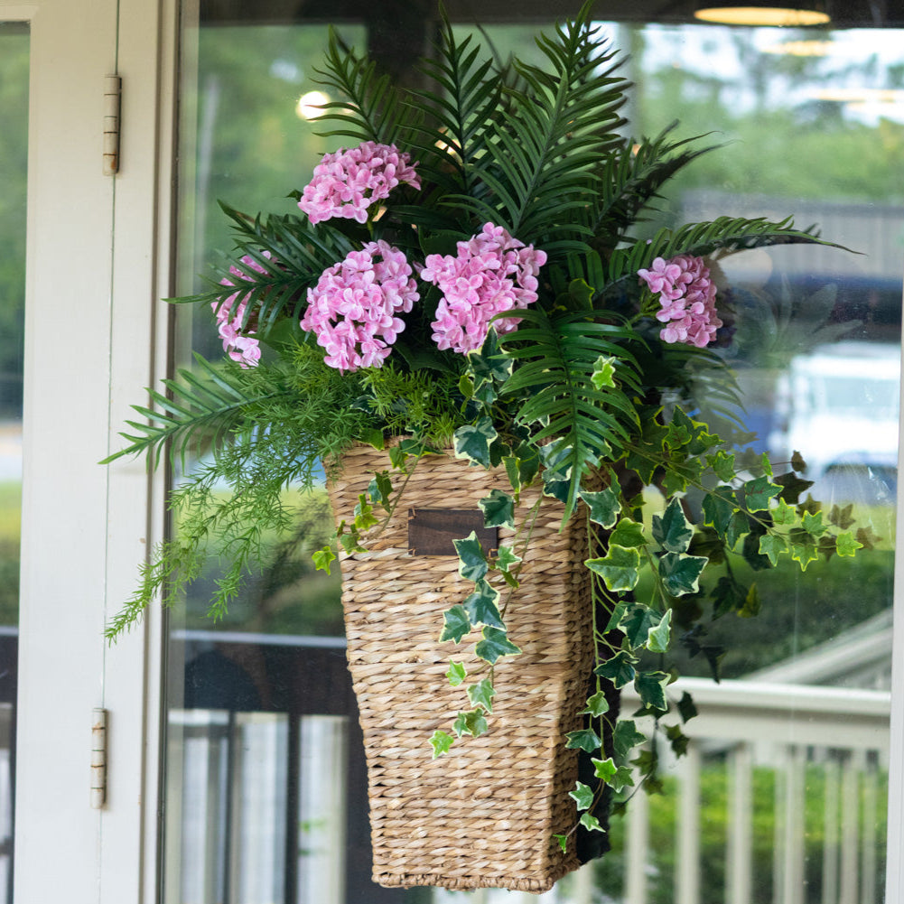 hydrangea hanging plant Pink Hydrangea Mix Elongated Drop In