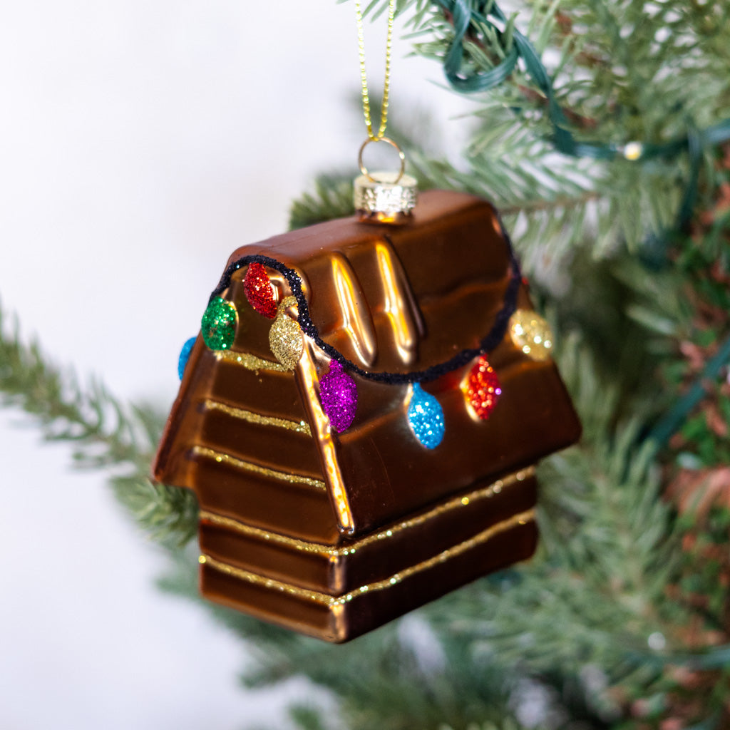Festive Doghouse Ornament