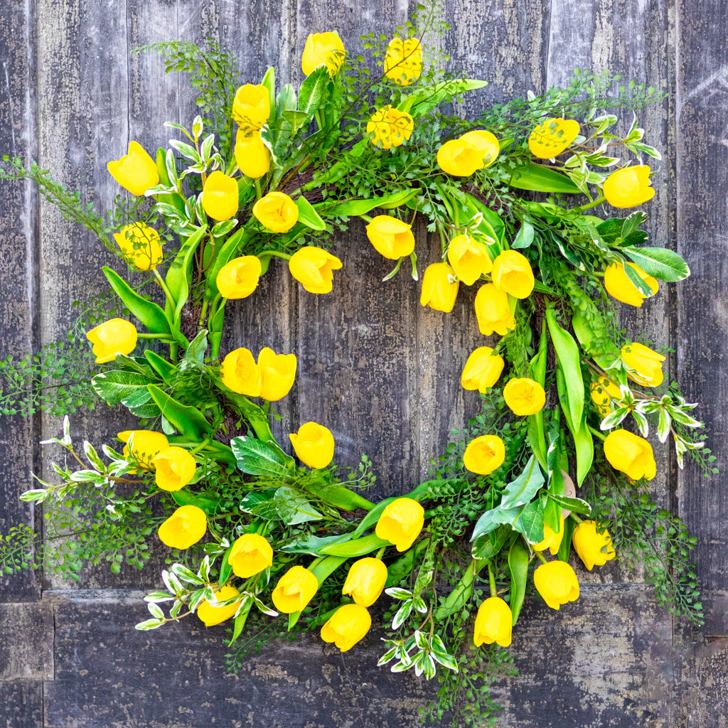 Canary Wreath