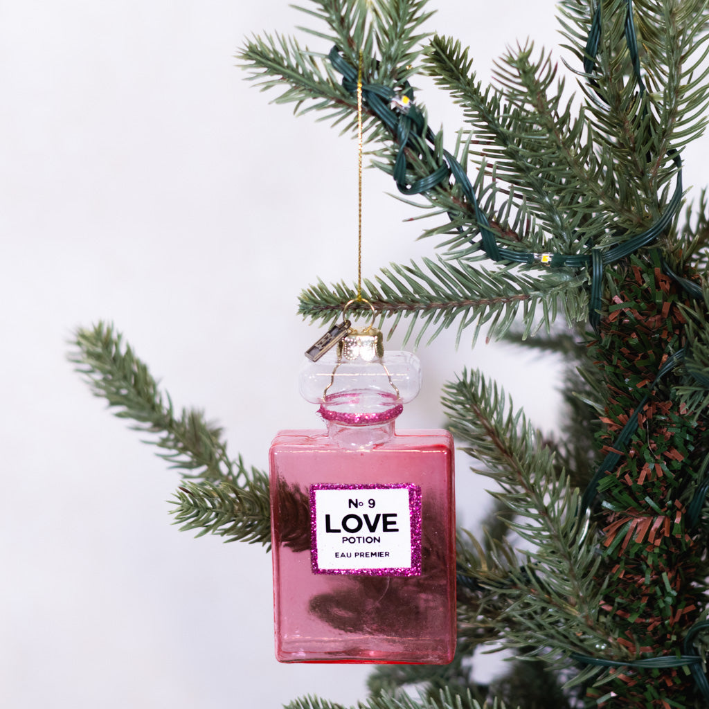 Pink Love Potion No. 9 Ornament