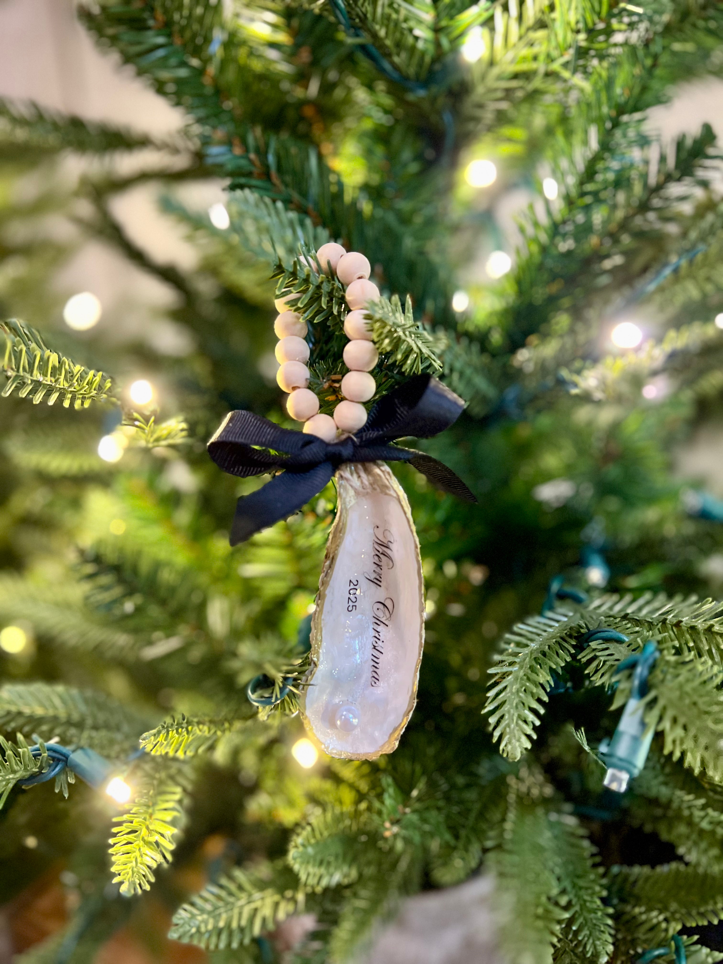 12.10.2025 @ 11AM | Oyster Shell Decoupage Ornament Workshop w/ Patricia Mothershead