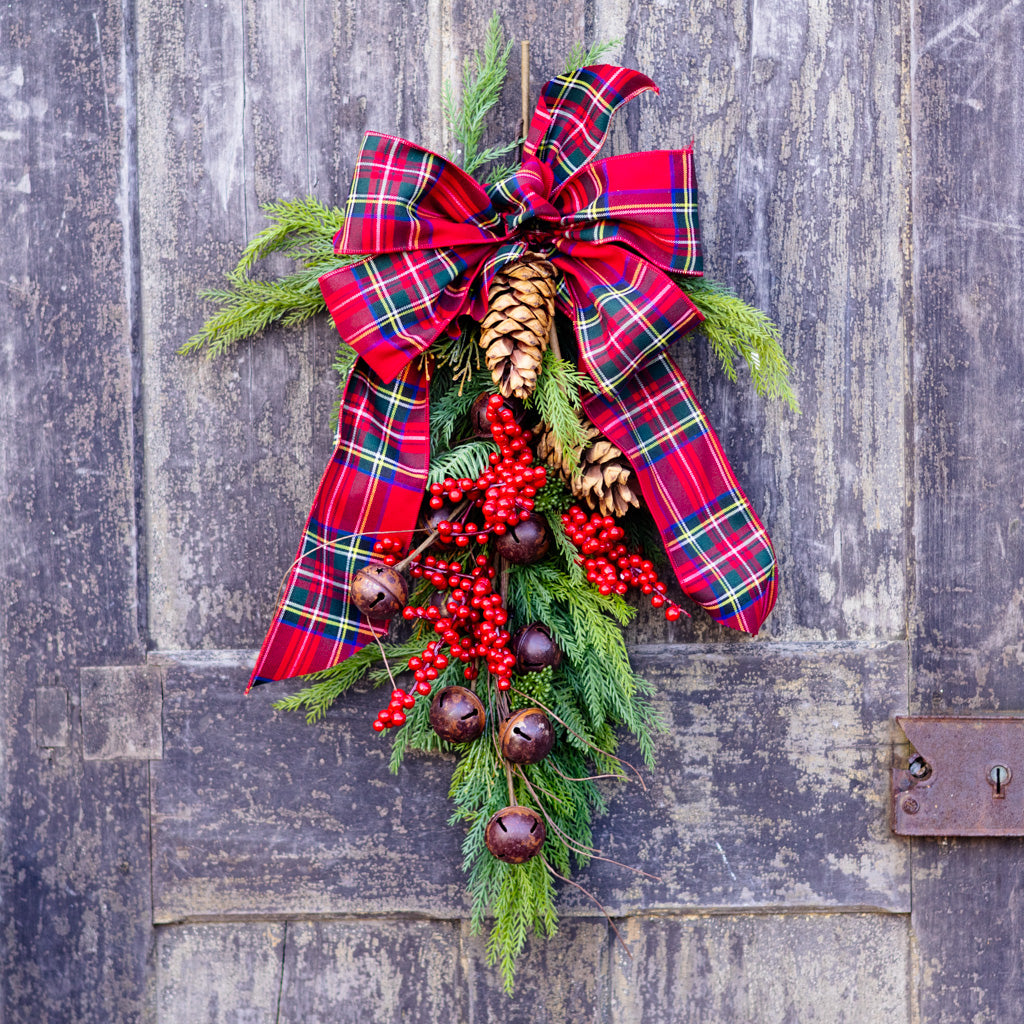 Stewart Plaid Holiday Down Drop