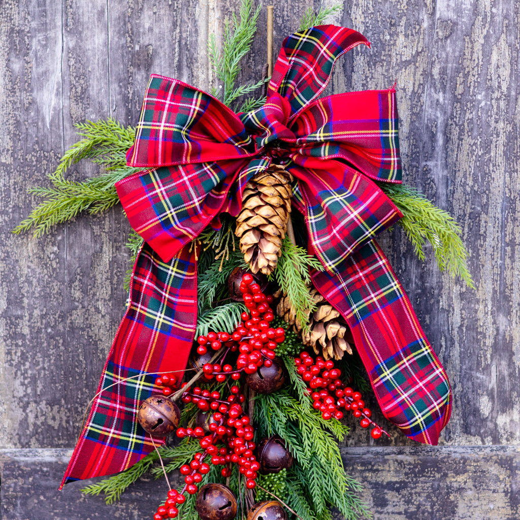 Stewart Plaid Holiday Down Drop