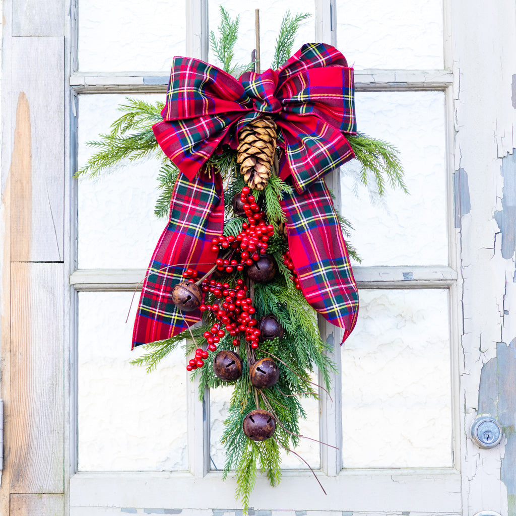 Stewart Plaid Holiday Down Drop