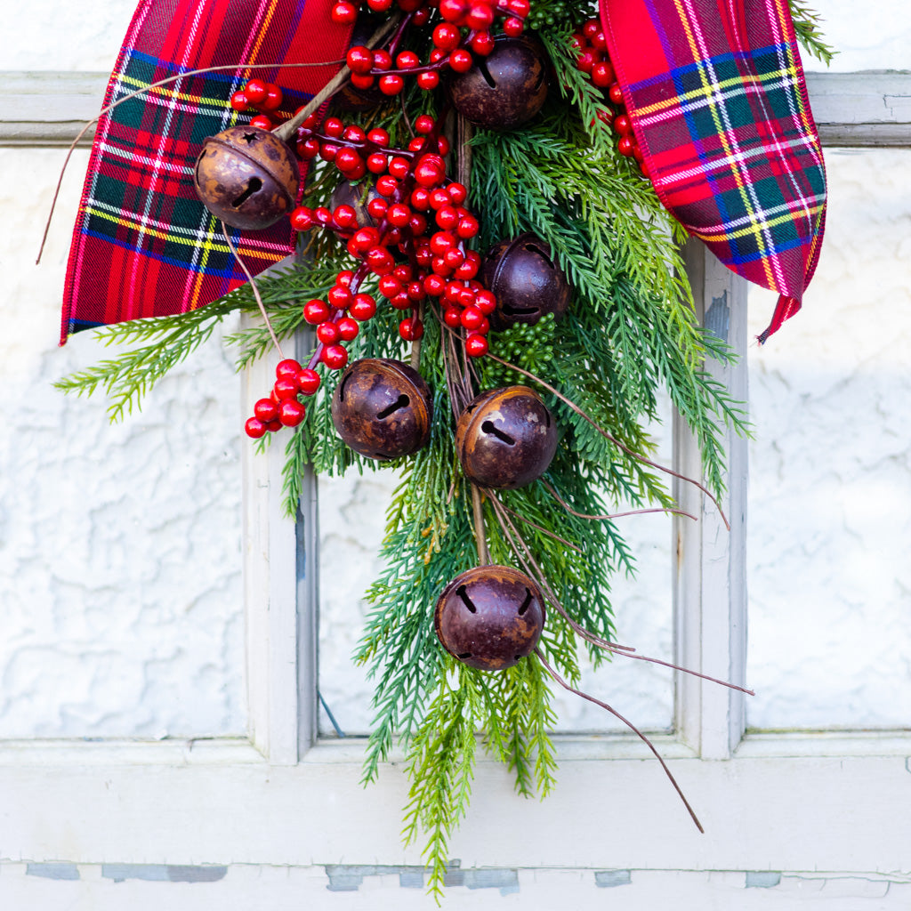 Stewart Plaid Holiday Down Drop