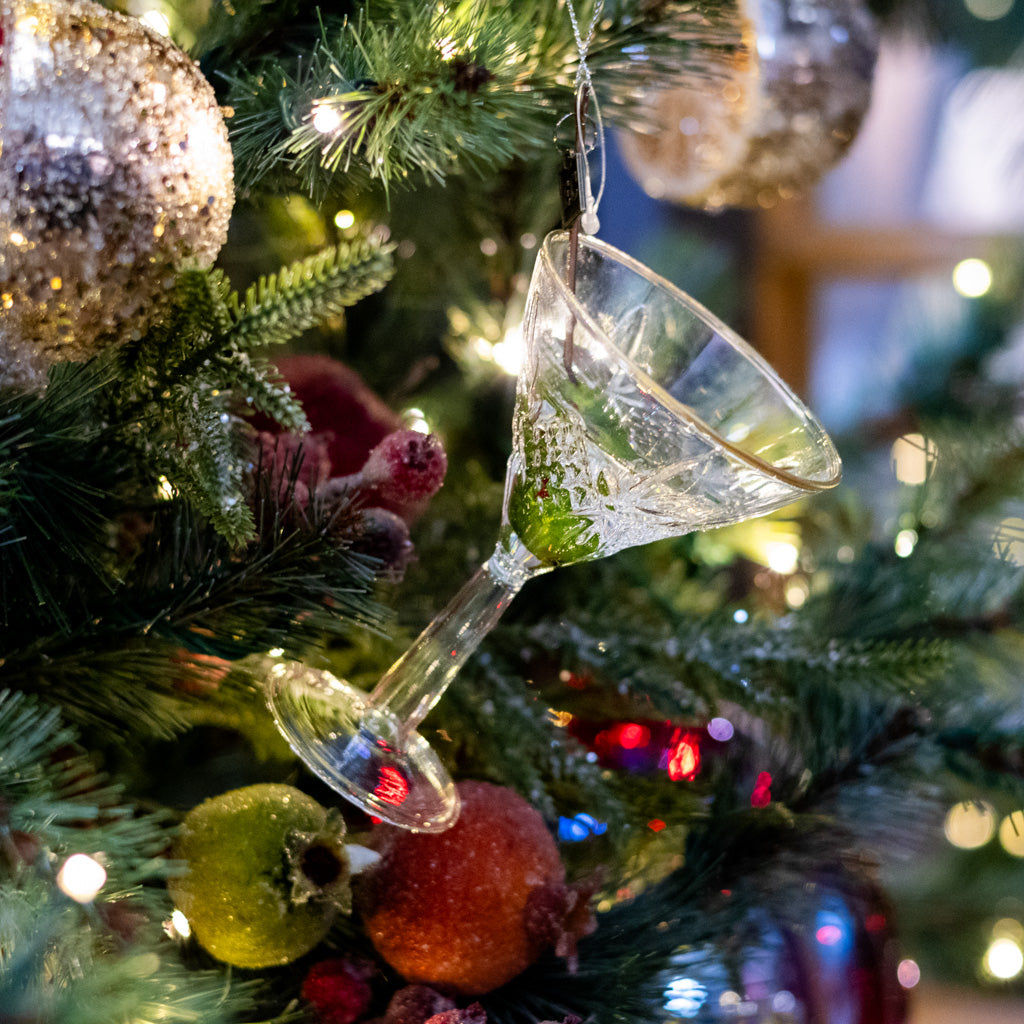 Elegant Martini Ornament