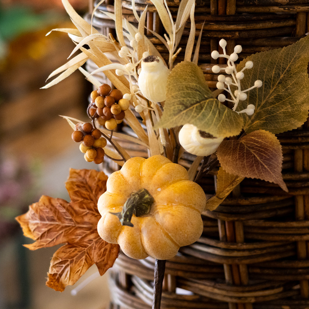 Pumpkin Yellow, Mixed Berry and Leaf Pick