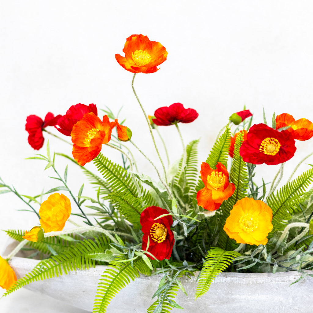 Poppy Centerpiece